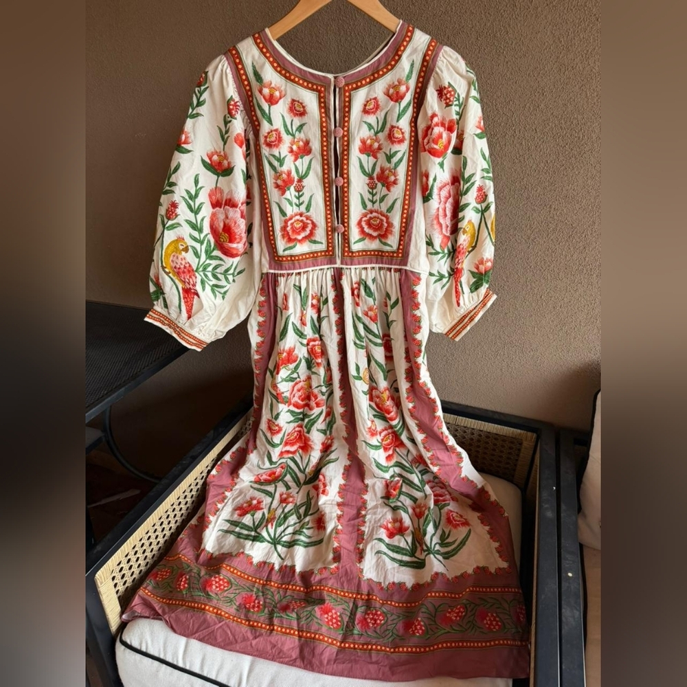 Farm Rio Ainika floral maxi dress - Picture 8 of 15